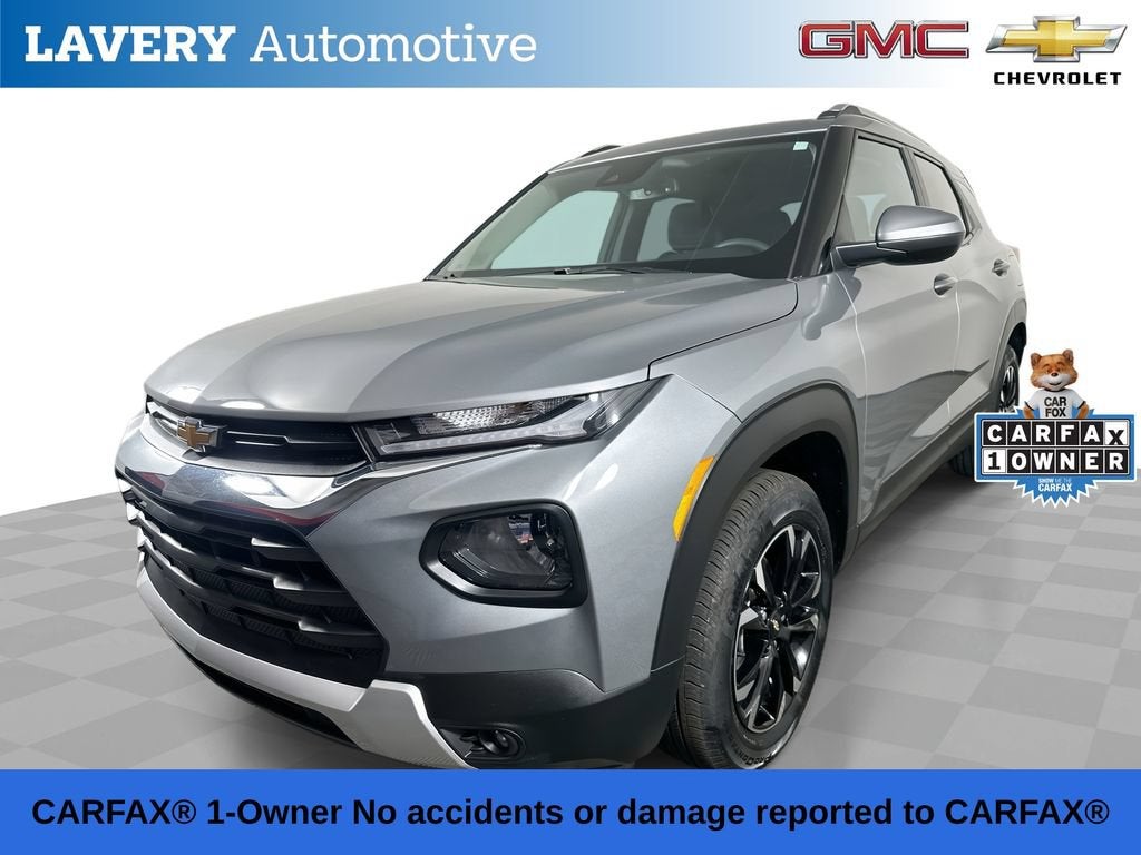 2023 Chevrolet Trailblazer LT in Sterling Gray Metallic — front three-quarter view